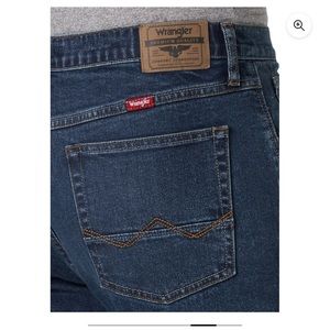 Mens Wrangler Regular Taper Jeans 34x32